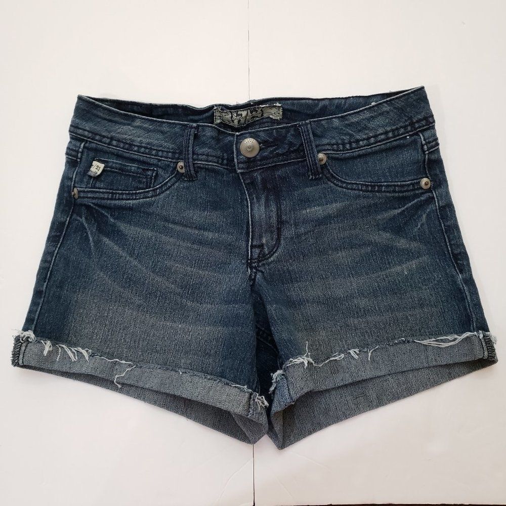 Denim Distressed Jeans Shorts Size 2